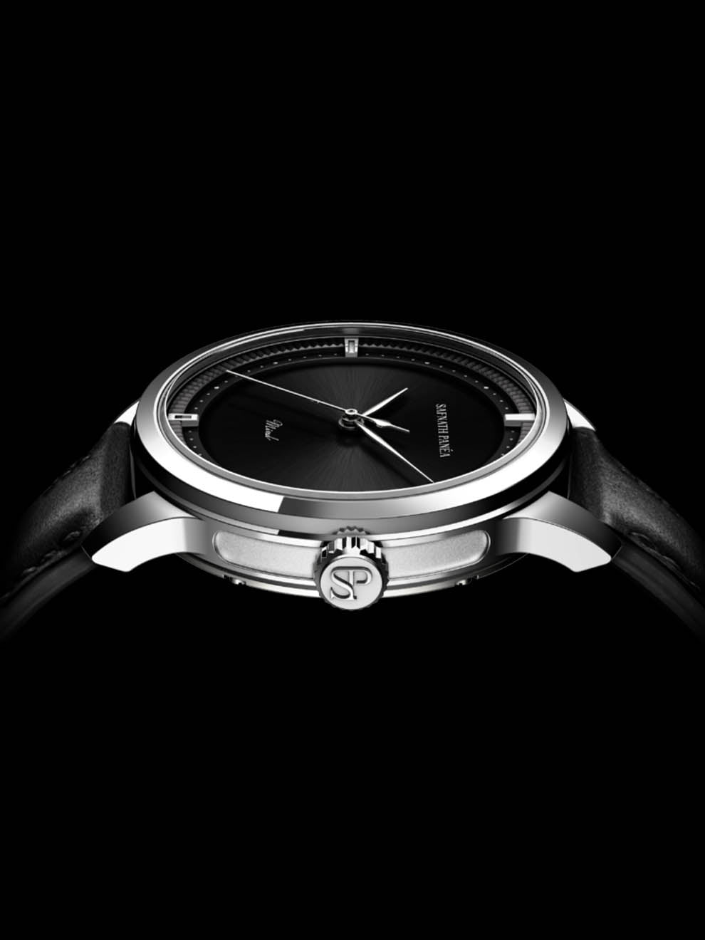 Montre Silver Black